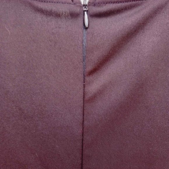 Black 1960s Button Slit Bodycon Dress - Picture 7 of 8